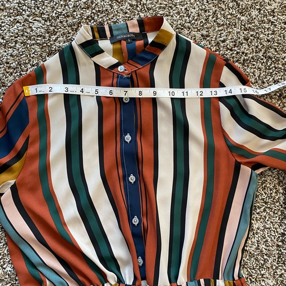 Olivaceous - Sexy Long Sleeve Dress - Picture 4 of 8